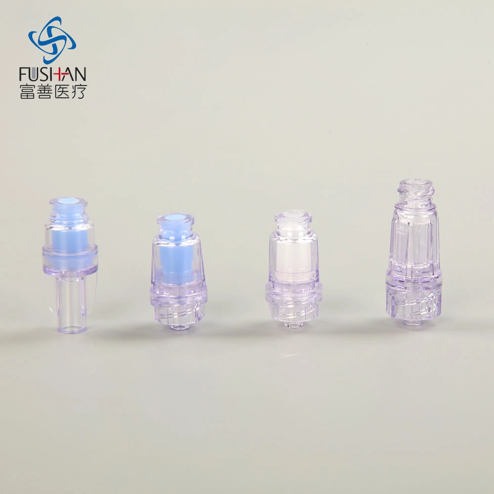 Disposable Plastic Needle Free Connector to Peripheral Venous Catheter, Central Venous Catheter, IV Cannula
