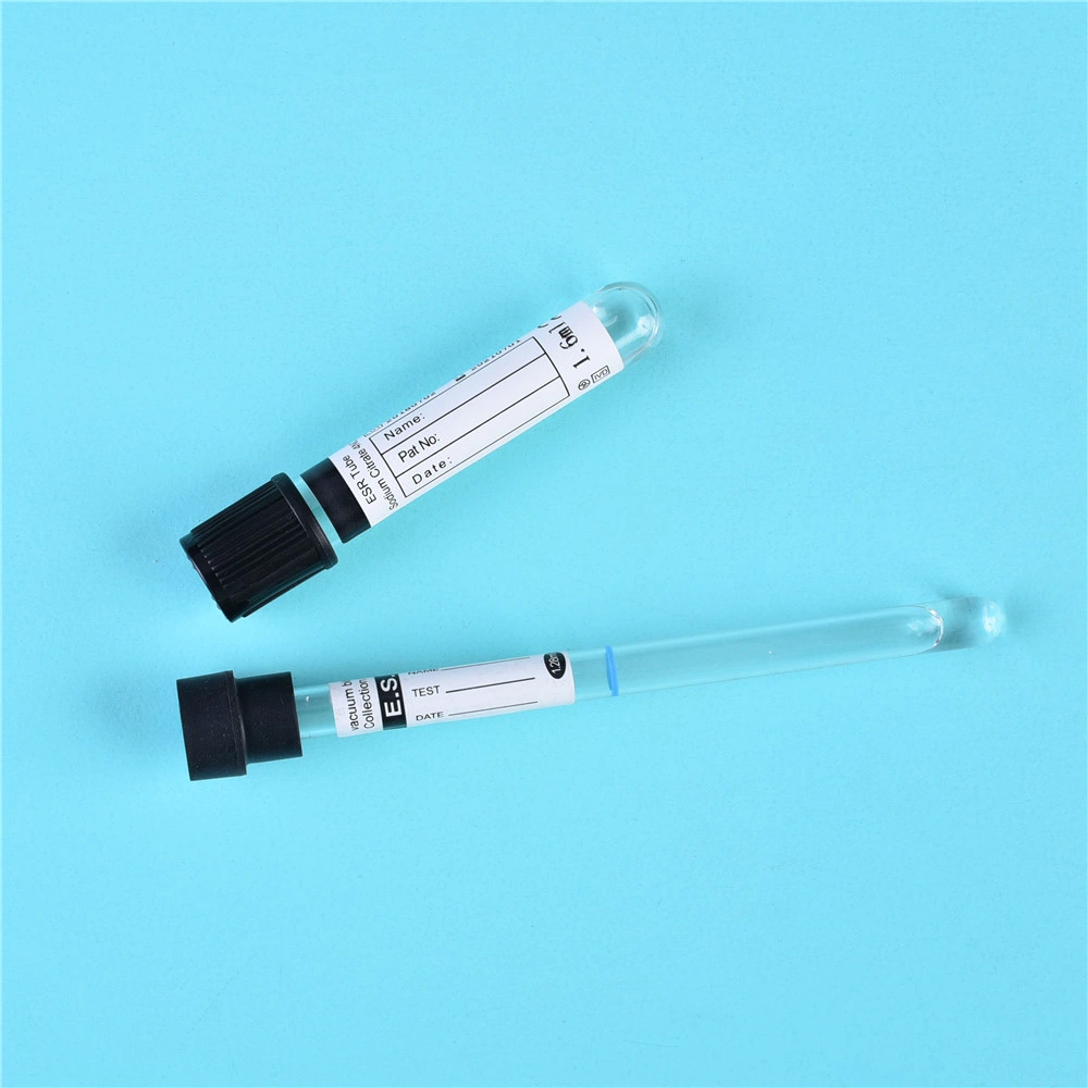 Medical Products Disposable Glass Pet Vacuum Blood Collection Tube EDTA Tube Gel SSR PT Tube Blood Test Tube