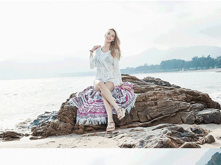 200GSM-300GSM Microfiber Warp Knitted Microfiber Beach Towels with Artwork Printed and Making