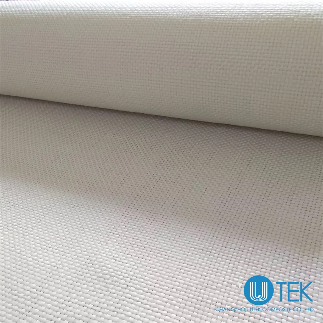 Glass Fiber/ Polypropylene Fabric in White Plain/Twill for Holypan