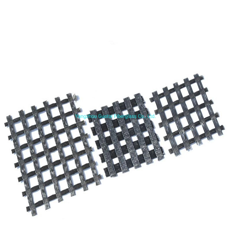 High Tensile Strength 50kn 80kn 120kn 150kn 260kn 400kn 600kn 800kn 1200kn Polyester Geogrid