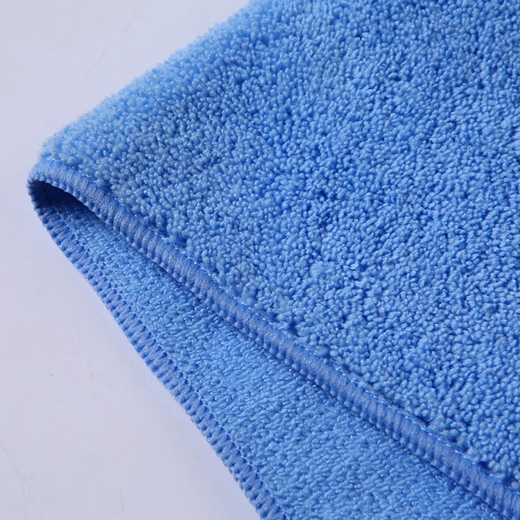 Warp-Knitted One Long Pile Loop and One Short Hair Terry Cleaning Cloth Detailing Car Wash Cleaning Drying Microfibra Panos Microfibre for Car Ceramic Painting