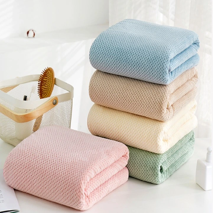 Terry Fabric Soft Microfibre Bath Towel