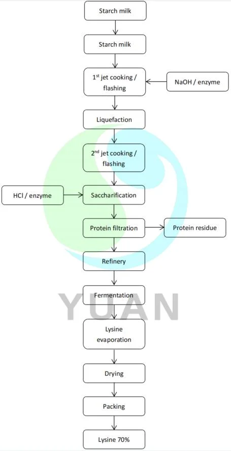 ISO High Performance Automatic Low Sewage Discharge High Productivity Lysine Making Device