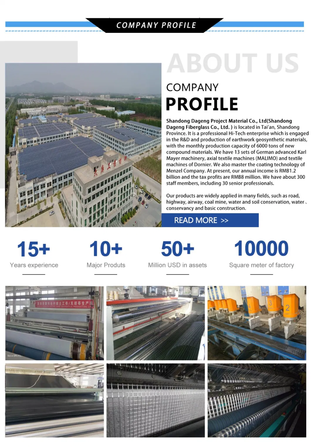 Plastic Material Biaxial Geogrid ISO/CE Certificates Geogrid Gravel Stabilizer Grid Hot Sale