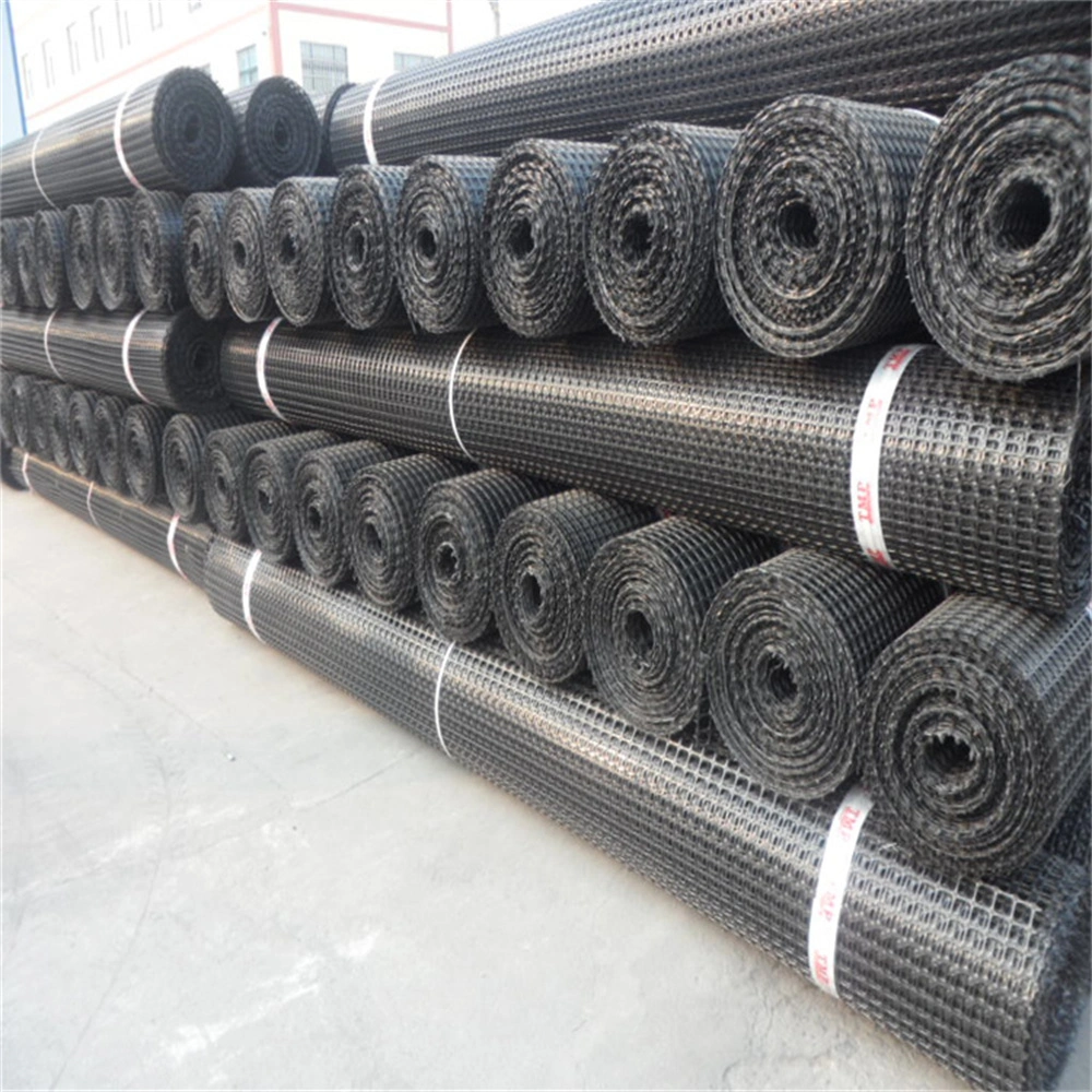 Plastic PP Biaxial Geogrid Fabric Factory Price for Stability Soil Road Railway Construction