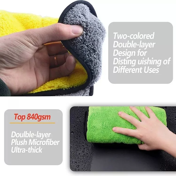 Super Absorbent High Quality Microfiber Washing Cleaning Towels