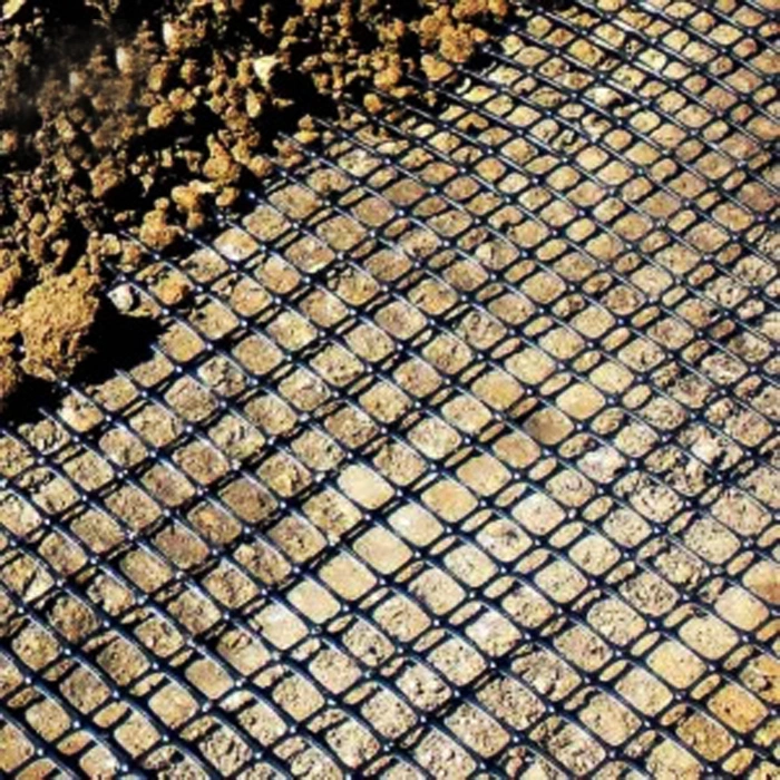 Earthing Plastic PP Biaxial Geogrid Gravel Ground Grid for Road Soil Stabilizer