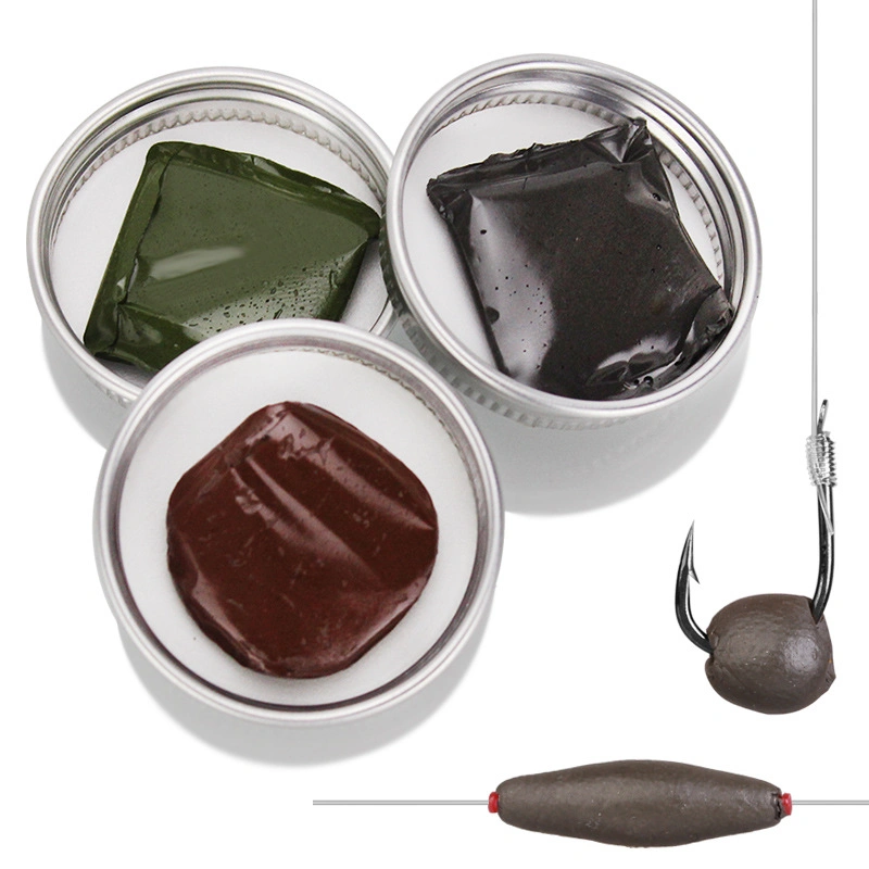 Carp Fishing Tungsten Mud Putty Soft Sinker Silt Extra Heavy with Carp (Packaged in aluminum box)