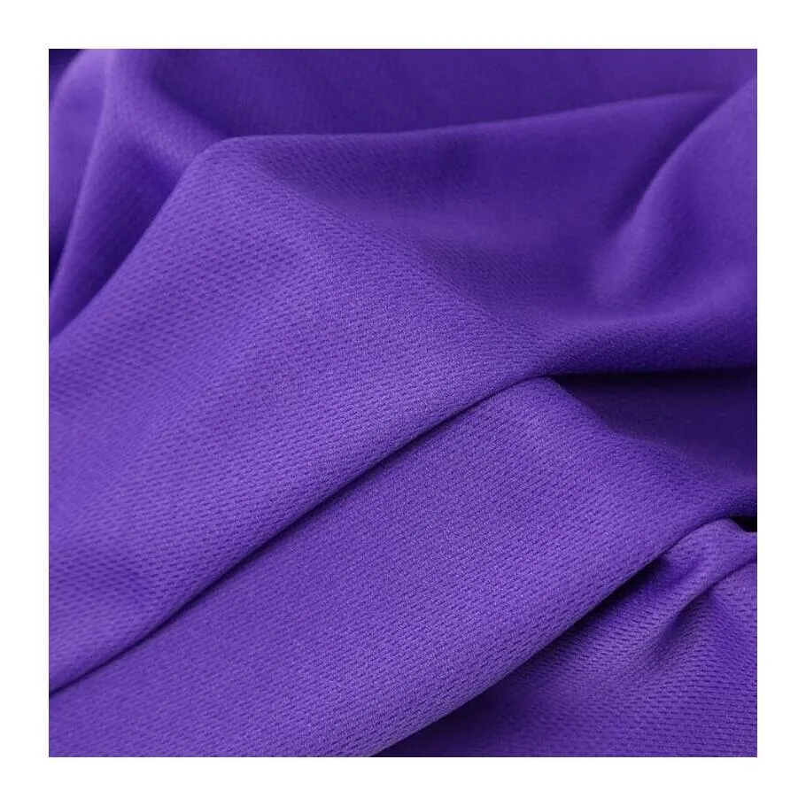 100 Polyester Anti Static Carbon Fiber Knit Bird Eye Mesh Fabric