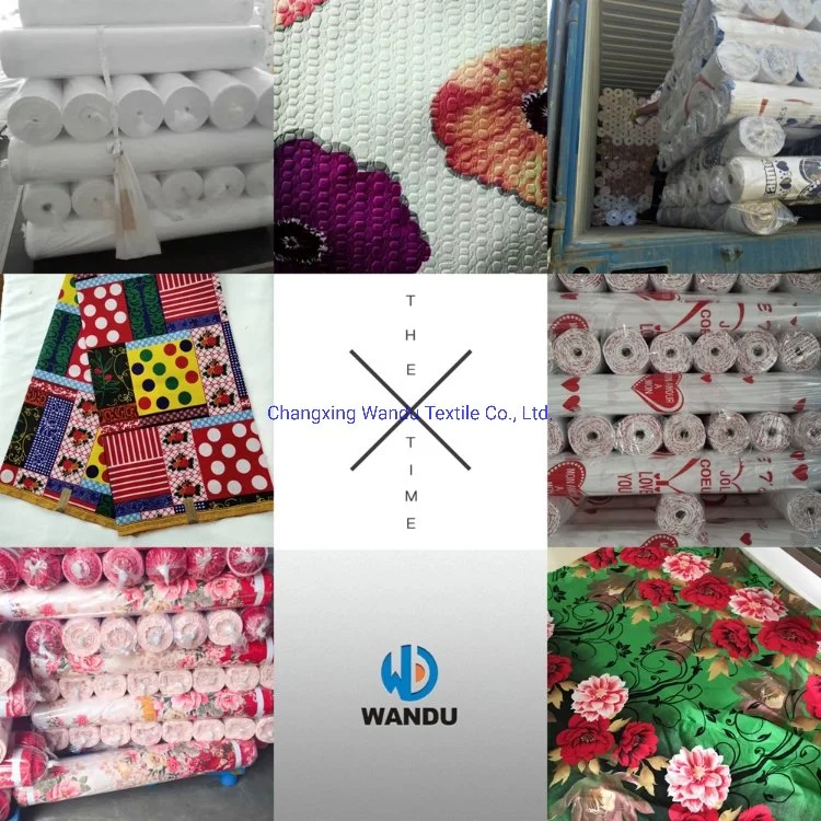 Polyester Fiber Fabric, Cheap and Good Quality, Exported to Nigeraya and Burkina Faso...Textile Export to Africa Imitation Wax Cloth