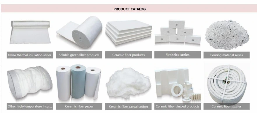 High Quality High Temperature Thermal Insulating Ceramic Fibre Cloth
