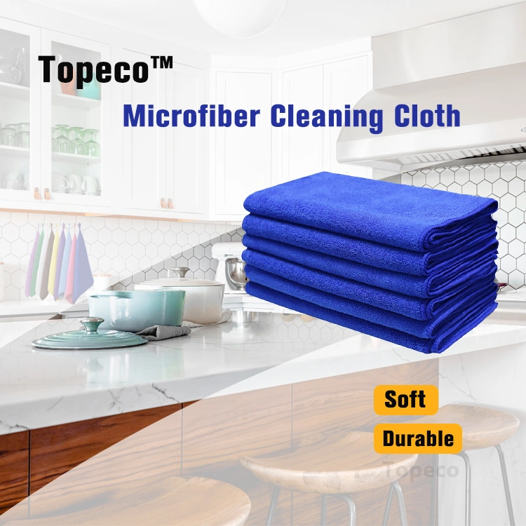 Topeco Auto Detailing Washing Kitchen Cleaning Cloth All Purposes Microfiber Towel