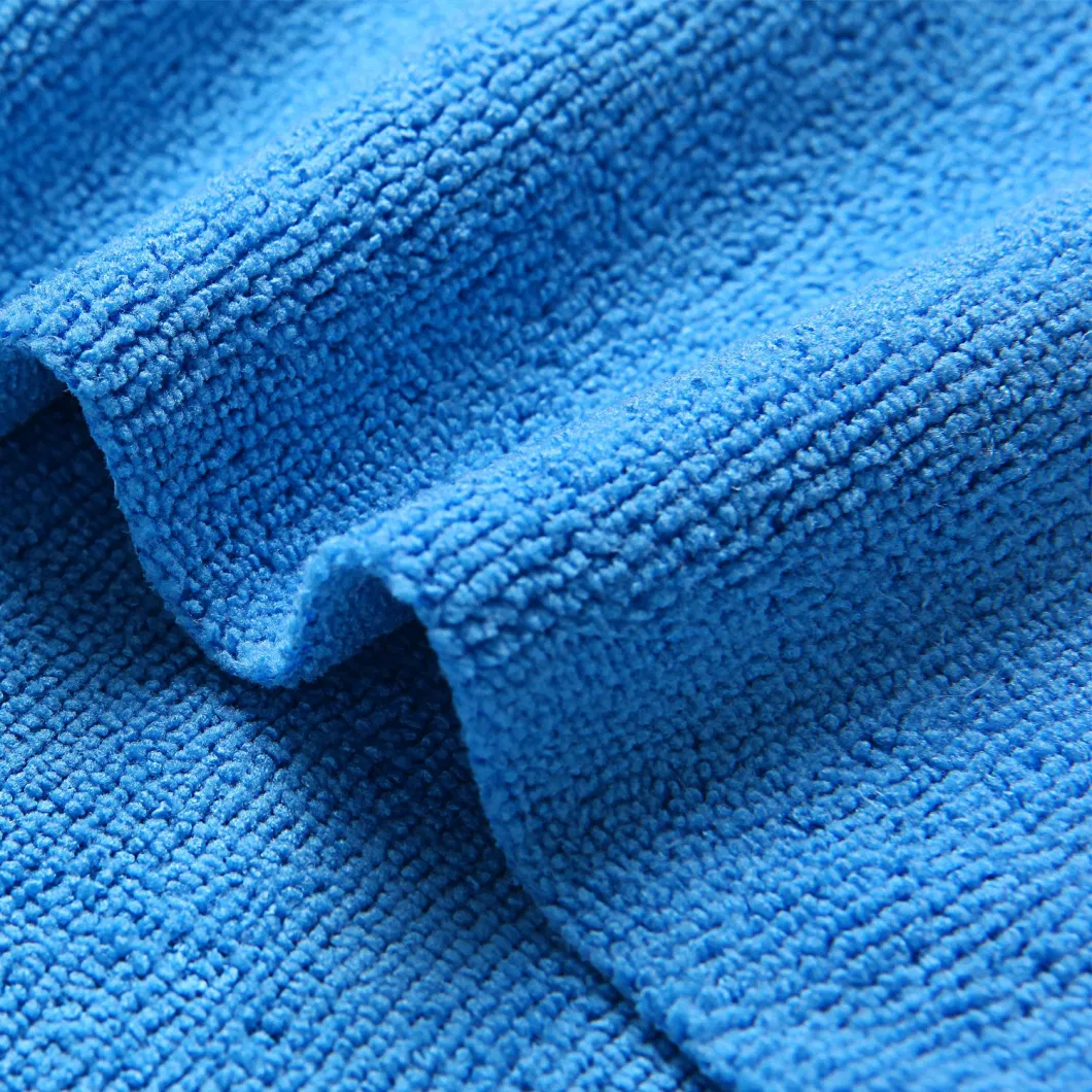 Multi-Purporse Microfiber Cleaning Towels with Different Parameters and Sizes, Warp Knitted Microfibre Cleaning Towels