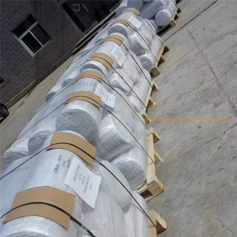 500-550kg/M3 1/8&prime;&prime; X 6&prime;&prime; X 100FT Al2O3+ Sio2 1260c 2300f Sealing Ceramic Fiber Cloth for Industrial Oven Thermal Insulation