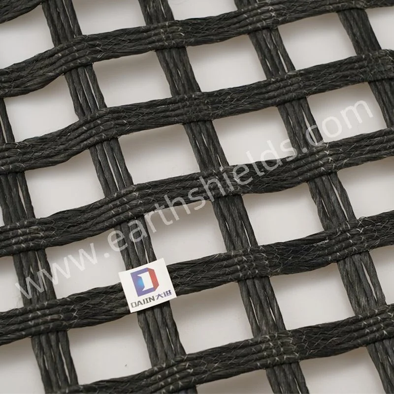Plastic Pet Polyester Geogrid for Road Driveway Highway Railway Construction