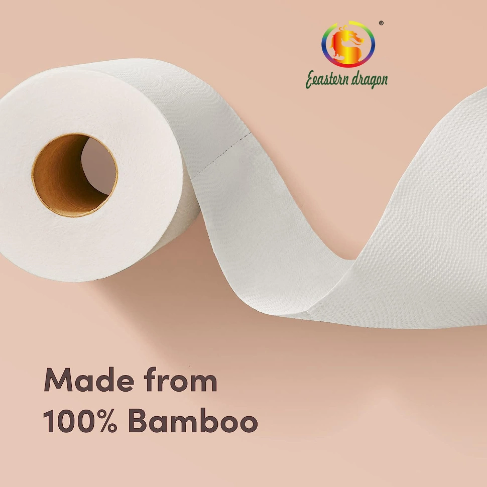 Unbleached 100% virgin organic bamboo tissue brown