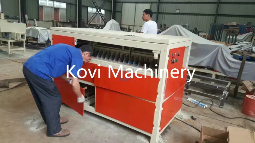 Wood Pallet Block Cutting Machine Wood Pallet Foot Pier Feet Block Cutter Cut Saw Machine Pneumatic Wood Tray Cut off Saw Machine for Sale