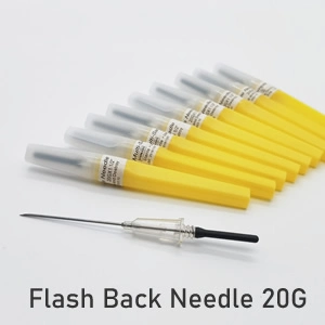 Disposable Medical Multi-Sample Vacuum Blood Collection Needle Pen Type 20g Yellow