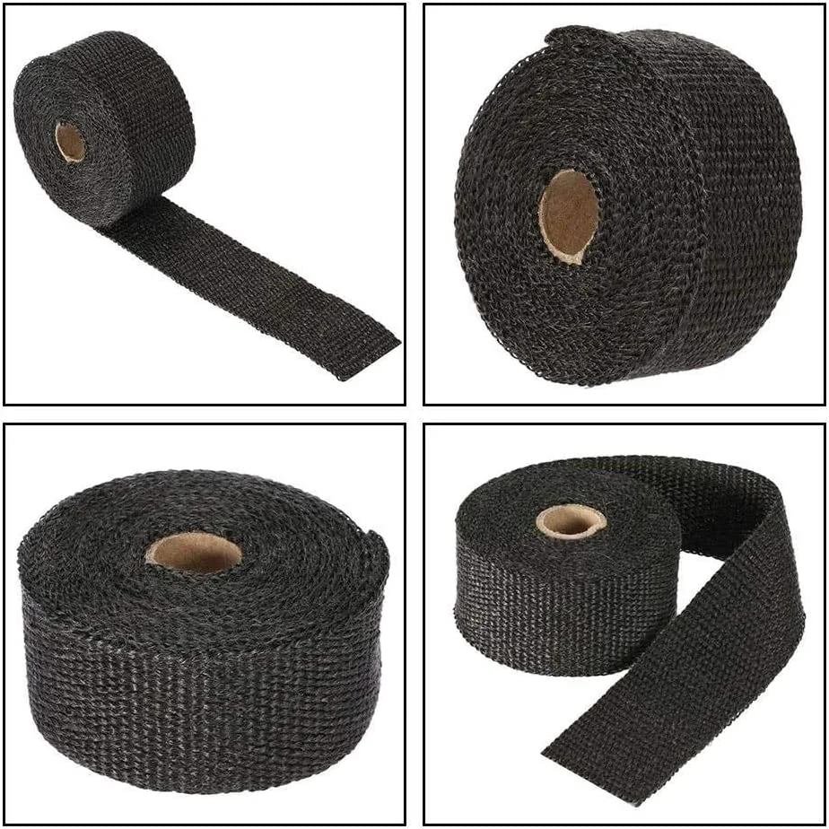 Heat Wrap Resistant Fireproof Insulating Cloth for Motorcycle Car with 4 Stainless Steel Ties