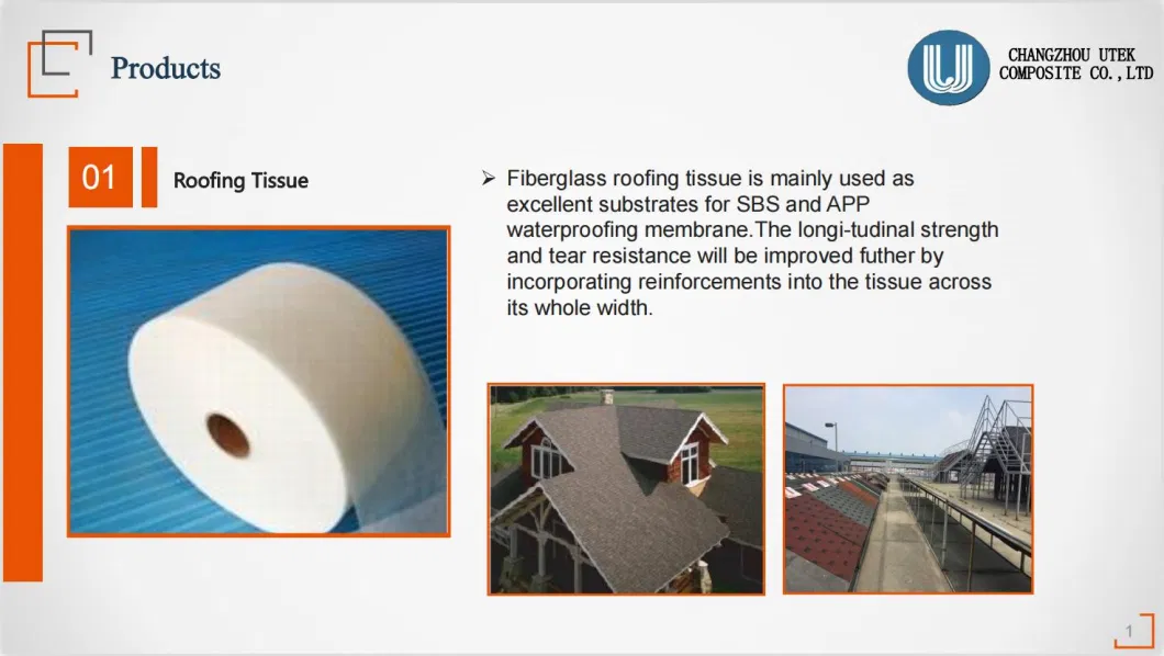 Synthetic Polyester Tissue for Filament Winding Pipes