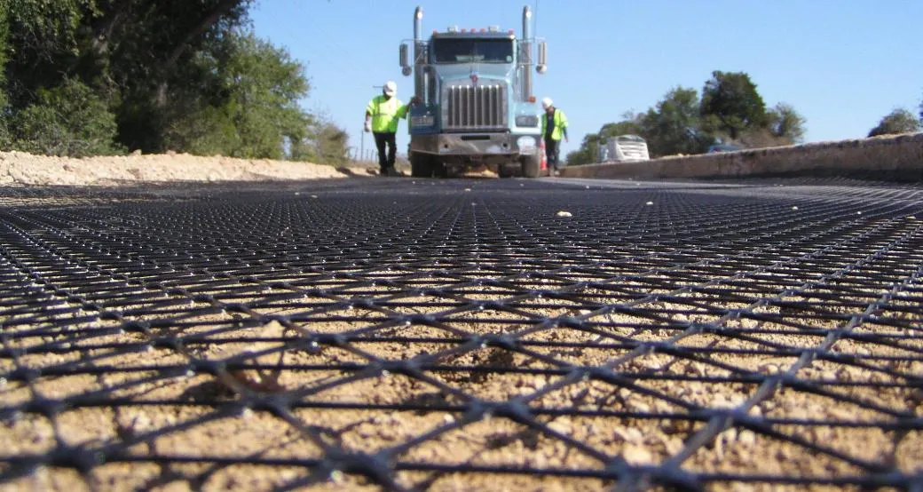 High Tensile Strength PP Geogrid 20kn 30kn 40kn for Road Construction