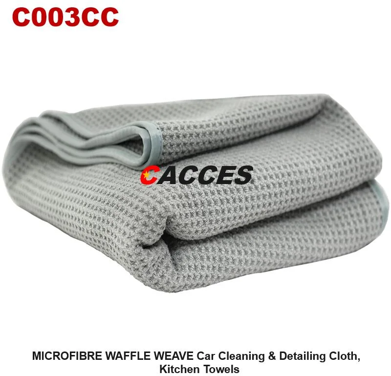 Microfibre Car Cloth Towel Waffle Kitchen Towel Microfibre Wash Towel Cloth for Car, Bike, Motorcycle, Household Glass, Kitchen, Dog Pet Wash Cleaning,Detailing