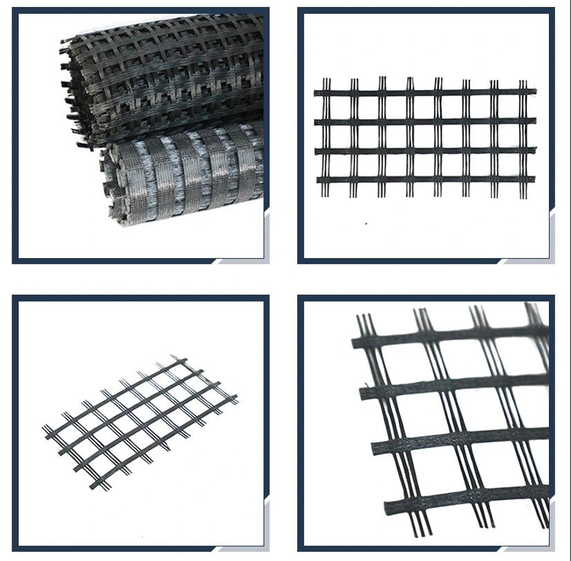 Manufacturer Price Biaxial Fiberglass Geogrid Prices for Asphalt Pavement Glassfiber Geogrid