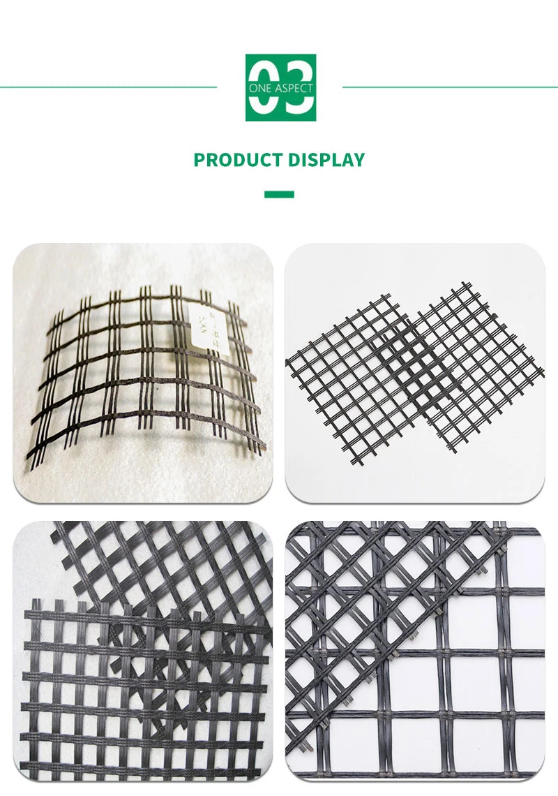 Wholesale High Quality Fiberglass Basalt Fiber Mesh Geogrid