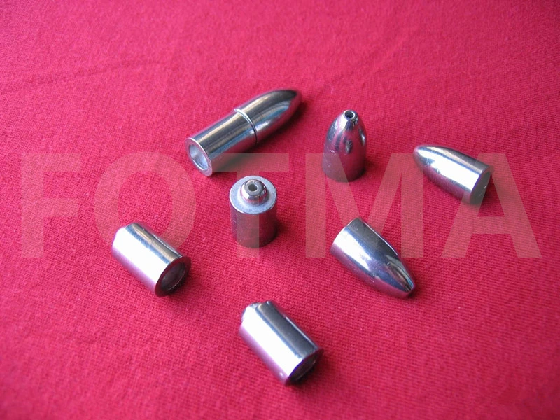 High Density Fishing Weights Bullet Tungsten Heavy Alloy Fishing Sinkers