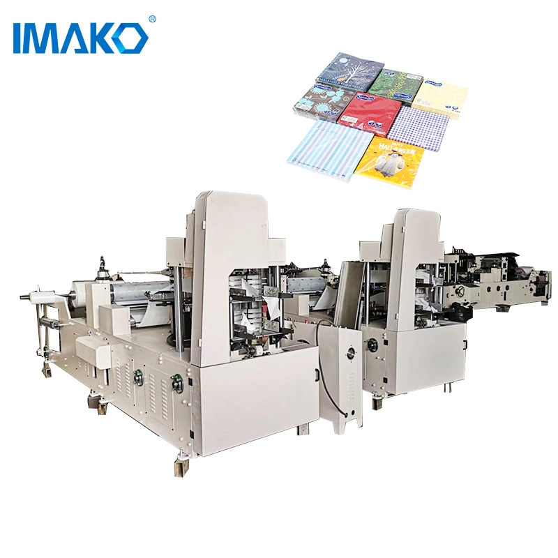 Easy Control Toilet Roll Napkin Tissue Towel Machinery Manufacturer Small Paper Mill Manufacturing Production Line V Folding Facial Tissue Making Machine Price