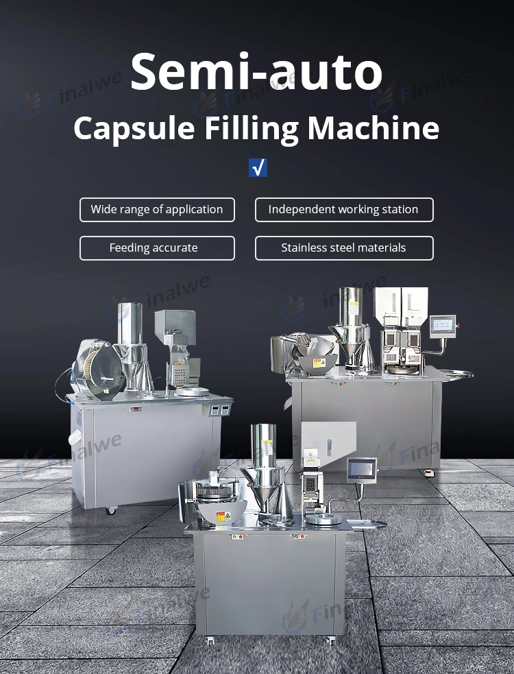 Finalwe Intelligent Anti-Cancer Drug Capsule Filling Machine for Medical Device Manufacturing