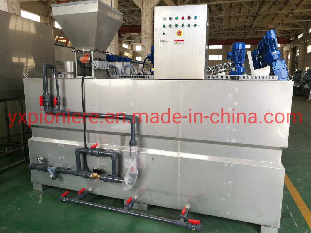 Wastewater Treatment Plant Fully Automatic Polymer Doing Water Treatment System Chemical Dosing Device