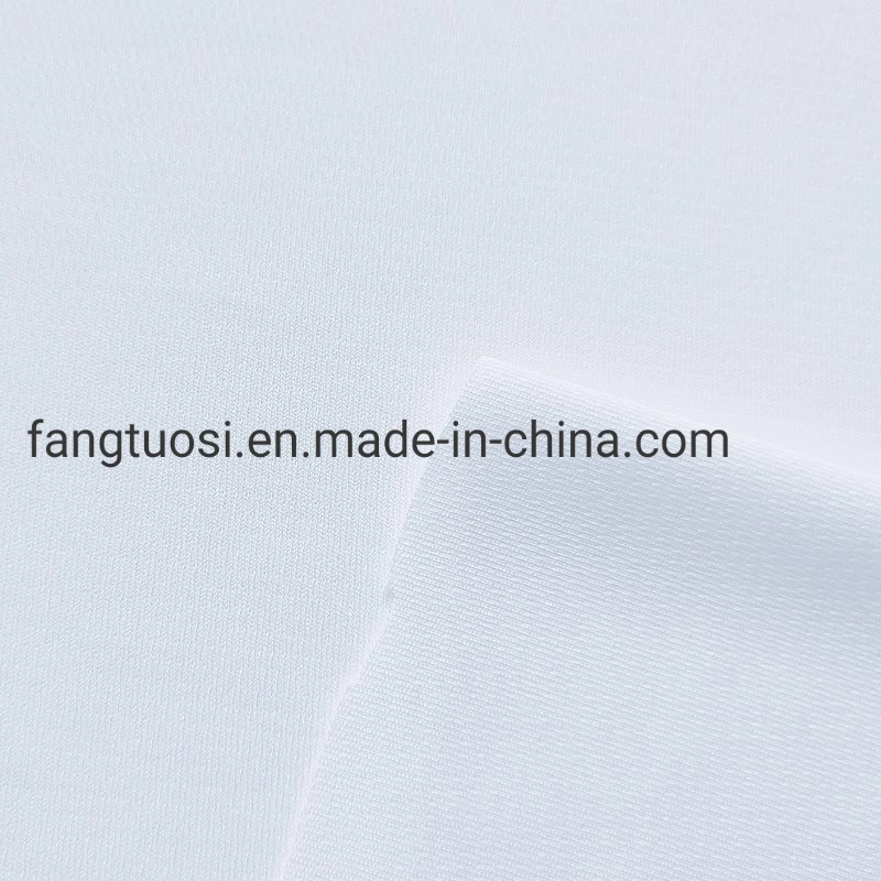 Breathable Anti-UV Recycled Polyester Workout Top Fabric Perforated Mesh
