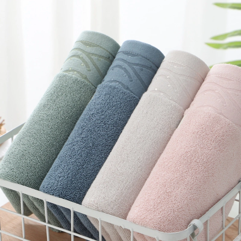 Pure Cotton Washing Bath Home Cotton Face Towel Adult Soft and Absorbent Bath Towel