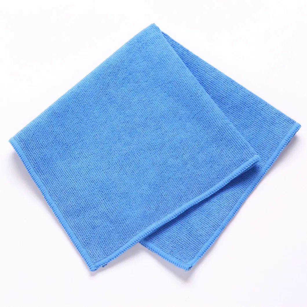 Multi-Purporse Microfiber Cleaning Towels with Different Parameters and Sizes, Warp Knitted Microfibre Cleaning Towels