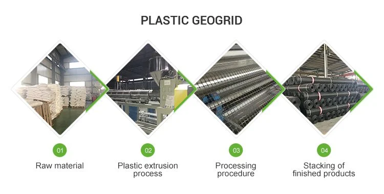 Wholesale PP Plastic Biaxial Geogrid for Breeding Industry