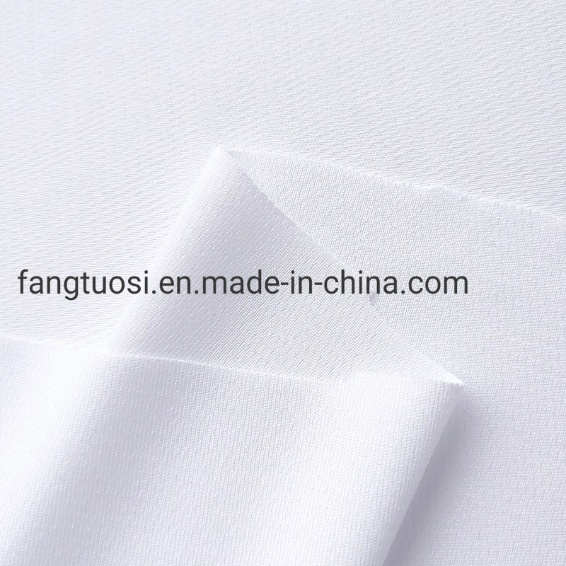 Breathable Anti-UV Recycled Polyester Workout Top Fabric Perforated Mesh