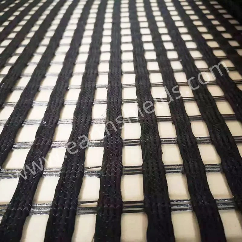 Plastic Pet Polyester Geogrid for Road Driveway Highway Railway Construction