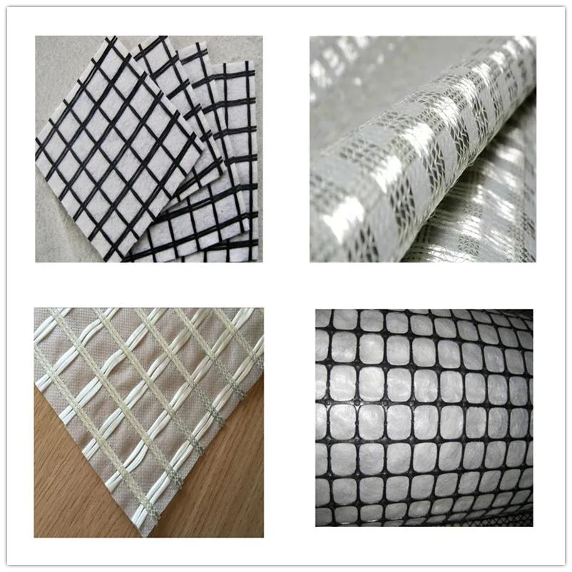 China Factory 50kn 100kn 120kn Glass Fiber Composite 40g 100g 150g Pet Nonwoven Geotextile