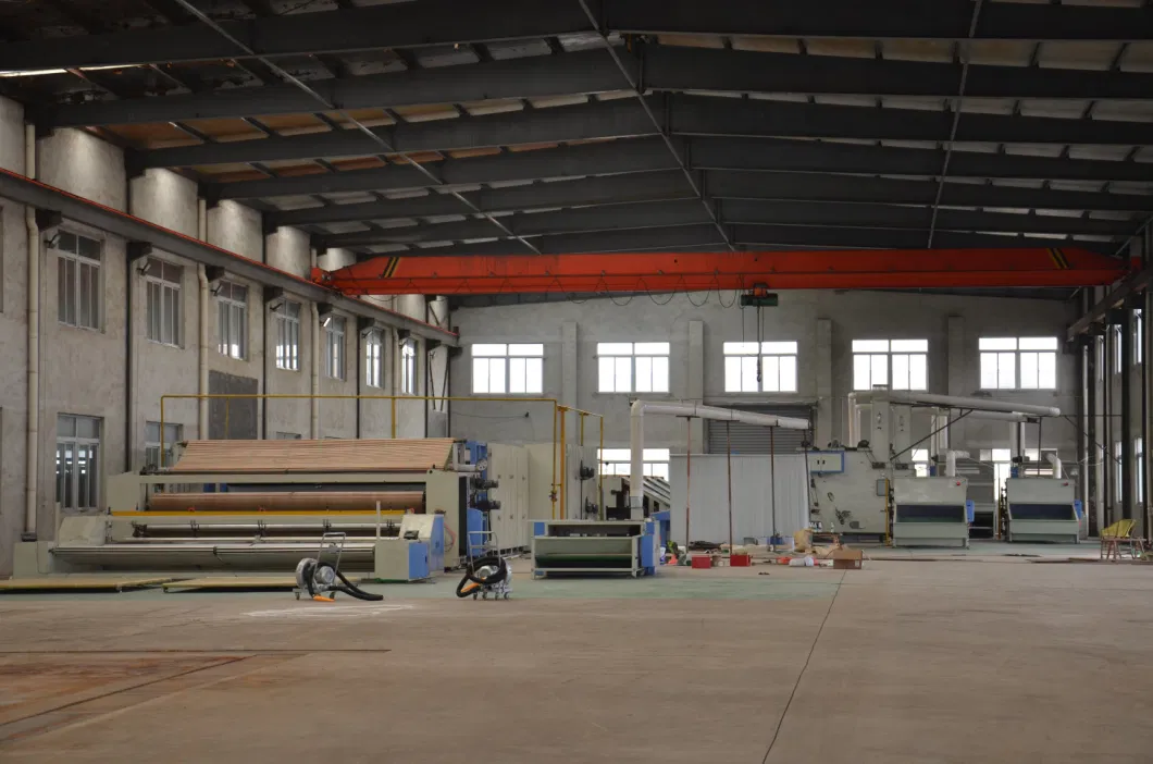 Glue Free Production Line Quilts Rolls Nonwoven Fabric Making Machine