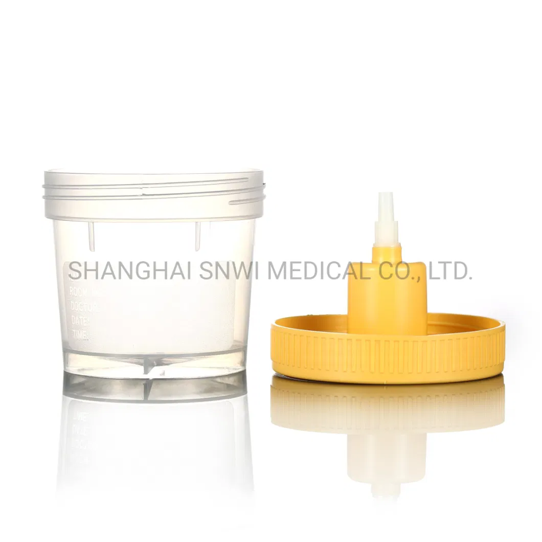 Plastic Urine Container Collection Device with Urine Collection Tube