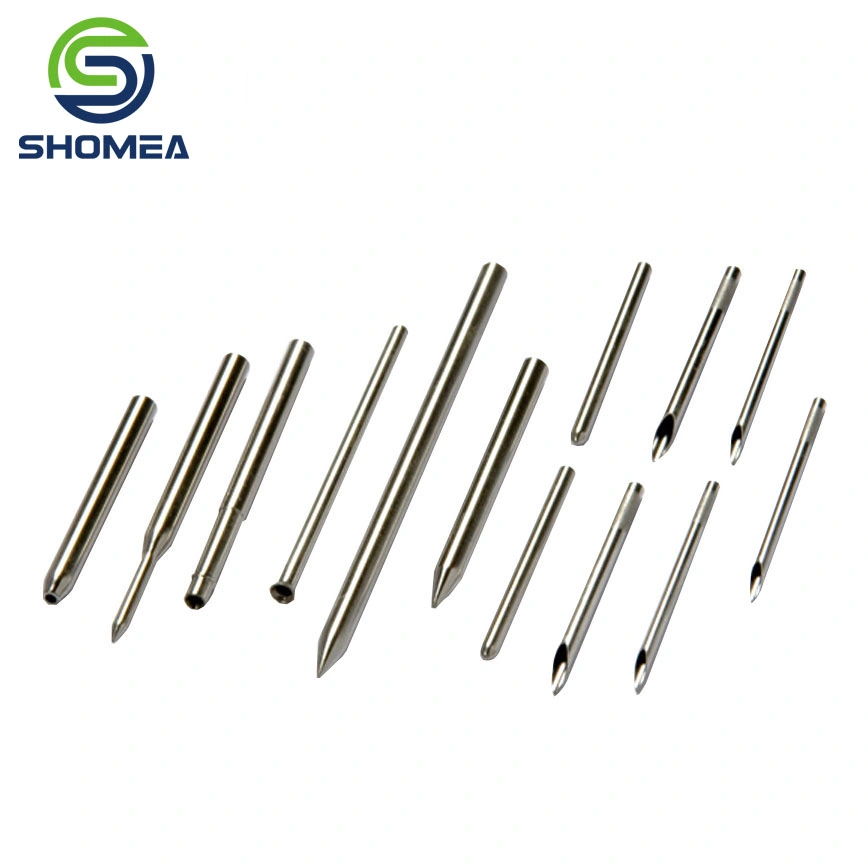 Shomea Customized Electrolytic Polishing Stainless Steel Guide Needle with Sharp Tip