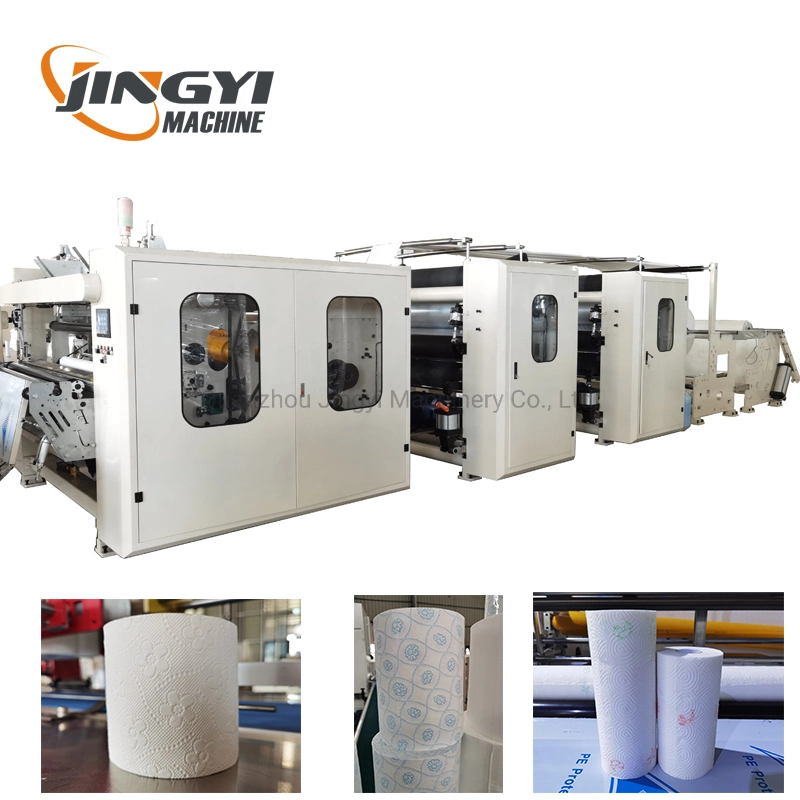 Automatic Maxi Roll Kitchen Towel Toilet Tissue Paper Making Machine