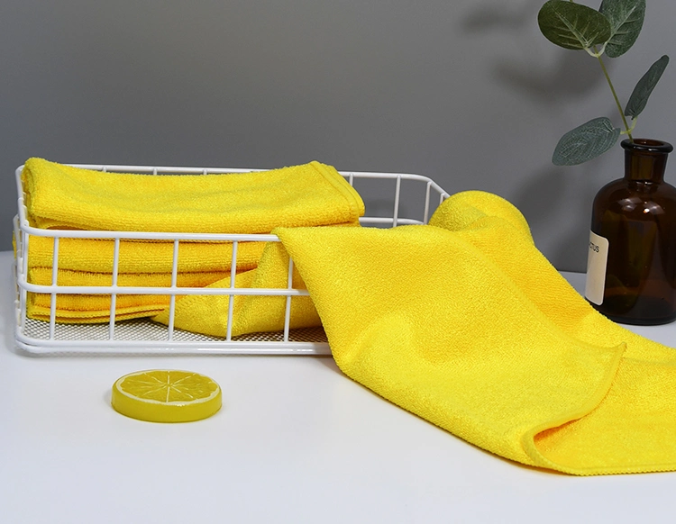 Modern Crochet Weft Knitting Microfiber Washing Dishes Dish Rags Kitchen Towel