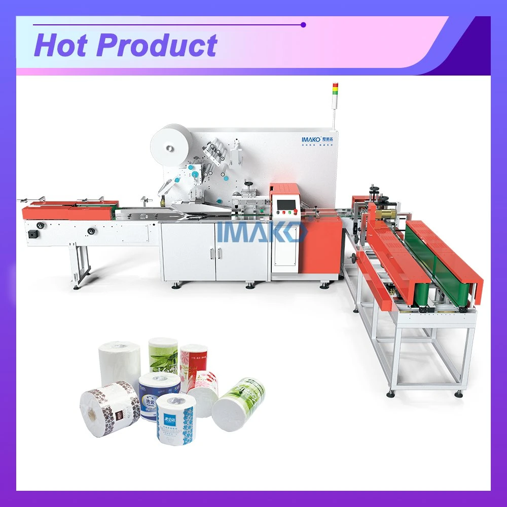 High Efficency Fully Automatic Maker Bath Tissue Roll Manufacturing Line Kitchen Towel Rewinding &amp; Cutting Packing Equipment Toilet Paper Making Machine Price