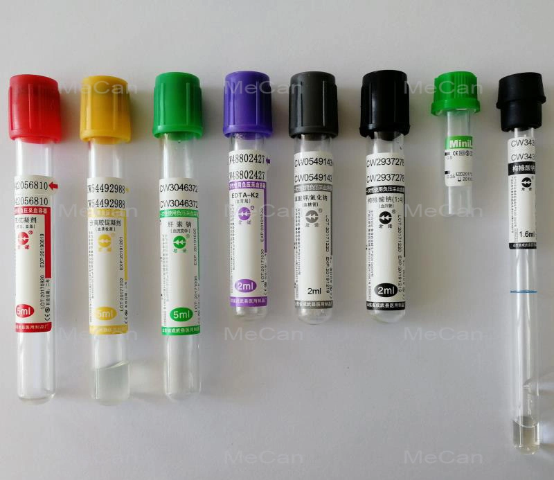 Medical Disposable Vacuum Blood Collection Tube Blood Test Tube Needle