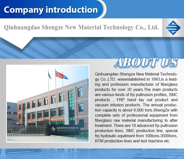 Anticorrosive Fiberglass Pultruded Square Tube Composite Surface