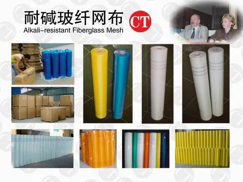 Reinforcement Concrete Alkali Resistant Fiberglass Mesh