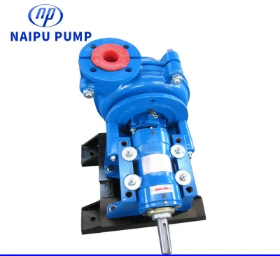 China 2/1.5b Polyurethane Lined Slurry Pumps Manufacture
